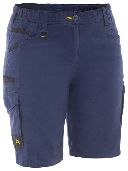 Bisley Women's Flx & Move™ Elastic Waist Cargo Short BSHL1338