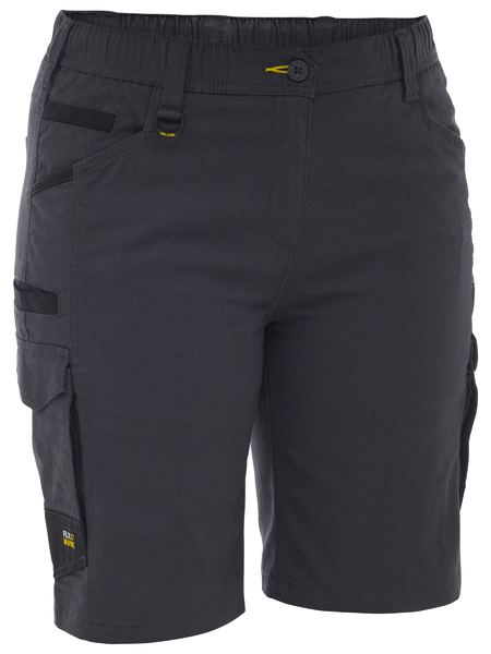Bisley Women's Flx & Move™ Elastic Waist Cargo Short BSHL1338