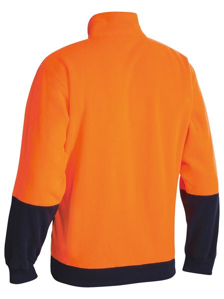 Bisley Hi Vis Polar fleece Zip Pullover BK6889