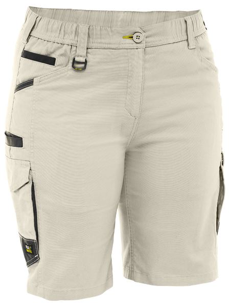 Bisley Women's Flx & Move™ Elastic Waist Cargo Short BSHL1338