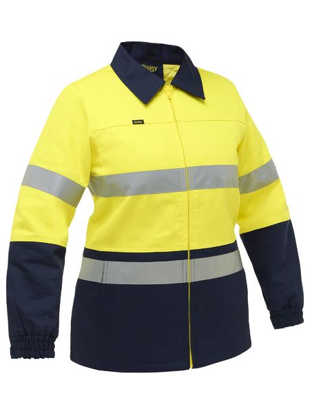 Bisley Women's Taped Hi Vis Drill Jacket BKL6710T