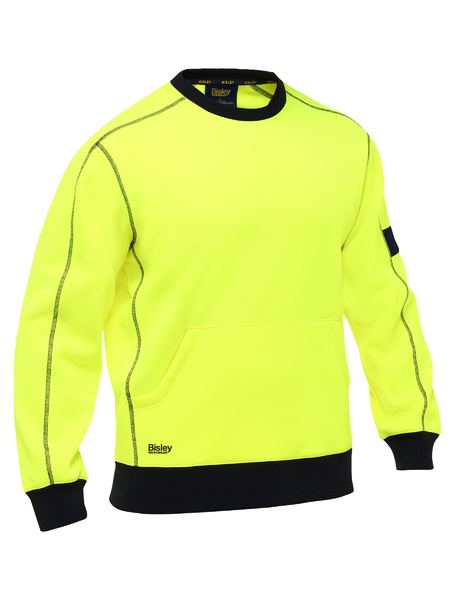 Bisley Work Fleece Crew Neck Jumper  BK6722