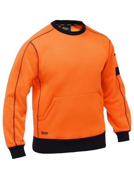 Bisley Work Fleece Crew Neck Jumper  BK6722