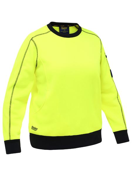 Bisley Women's Work Fleece Crew Neck Jumper BKL6722