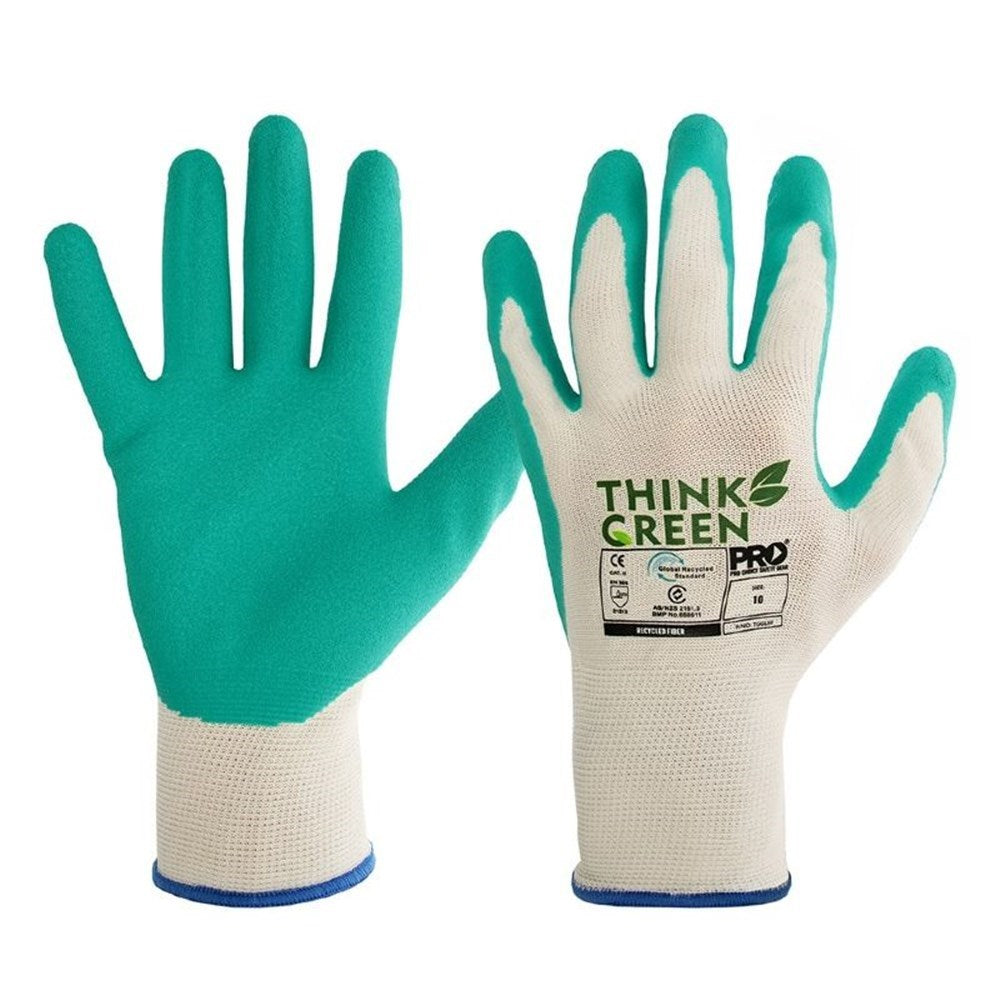 Pro Choice 12x Think Green Latex Grip Recycled Glove - TGGL