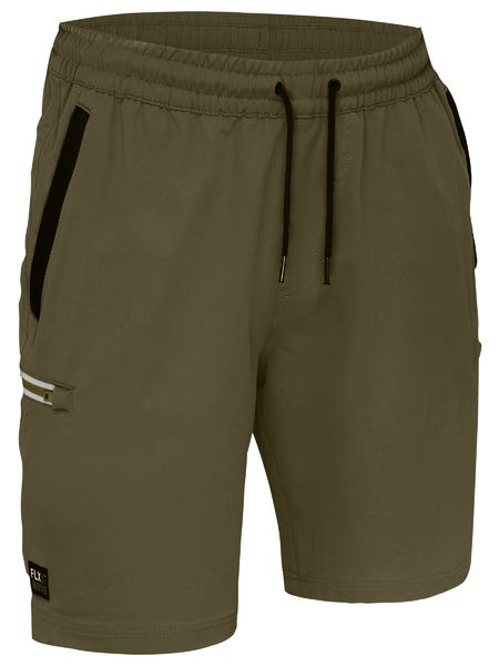 Bisley Flx & Move™ 4-Way Stretch Elastic Waist Cargo Short BSHC1333