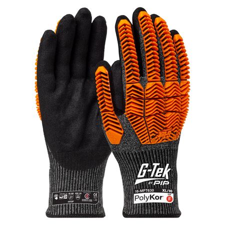 G-Tek PolyKor 13G Seamless Impact Cut F Glove - 16-MPT630