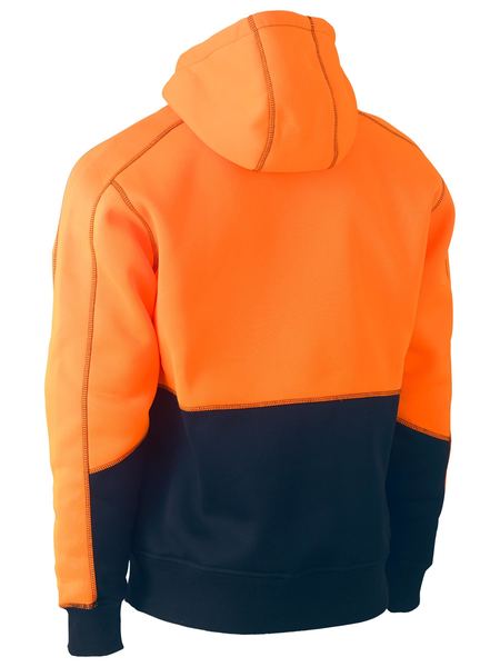 Bisley Hi Vis Fleece Hoodie Pullover BK6619