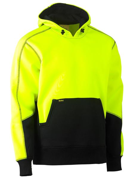 Bisley Hi Vis Fleece Hoodie Pullover BK6619