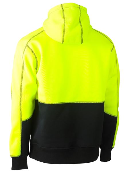 Bisley Hi Vis Fleece Hoodie Pullover BK6619