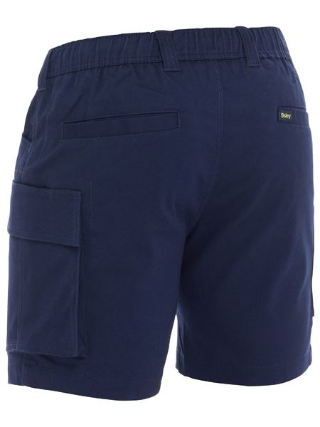 Bisley Stretch Cotton Elastic Waist Cargo Short BSHC1018
