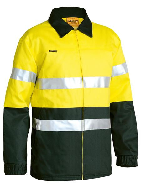 Bisley  Taped Hi Vis Drill Jacket BK6710T - Clearance