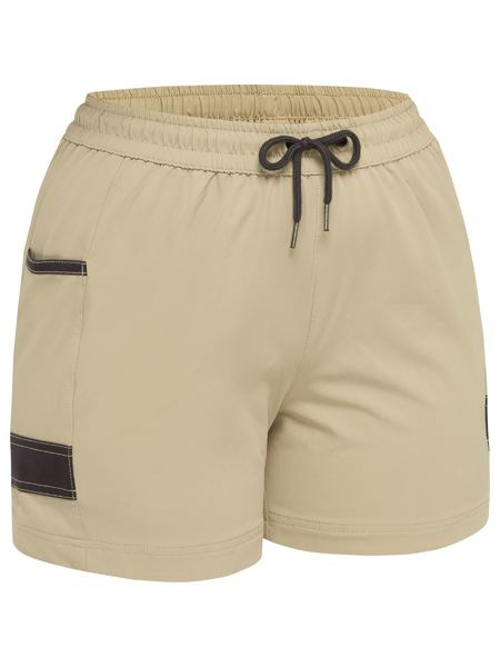 Bisley Women's Flx & Move™ 4-Way Stretch Elastic Waist Short BSHL1331