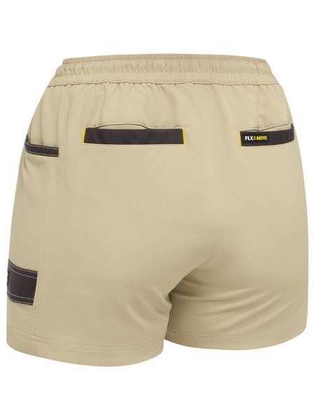 Bisley Women's Flx & Move™ 4-Way Stretch Elastic Waist Short BSHL1331