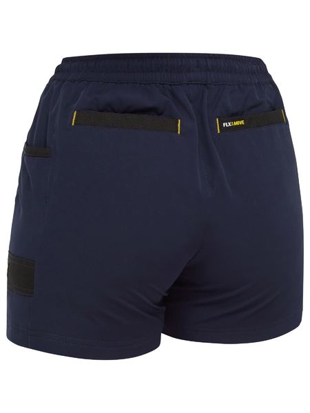 Bisley Women's Flx & Move™ 4-Way Stretch Elastic Waist Short BSHL1331