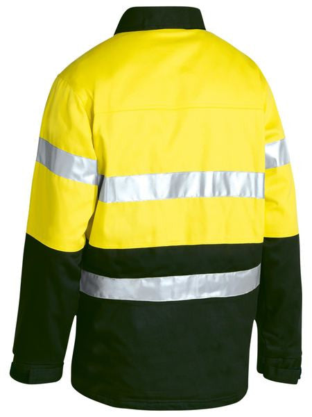 Bisley  Taped Hi Vis Drill Jacket BK6710T - Clearance
