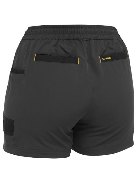 Bisley Women's Flx & Move™ 4-Way Stretch Elastic Waist Short BSHL1331