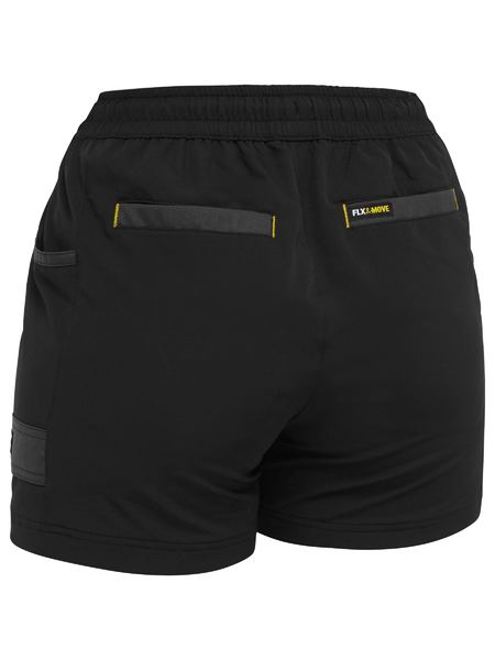 Bisley Women's Flx & Move™ 4-Way Stretch Elastic Waist Short BSHL1331