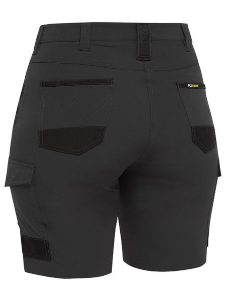 Bisley Women's Flx & Move™ 4-Way Stretch Zip Cargo Short BSHL1332