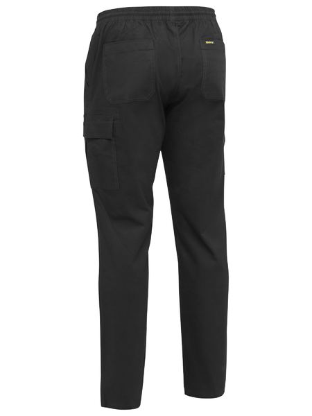 Bisley Stretch Cotton Drill Elastic Waist Cargo Work Pant BPC6029