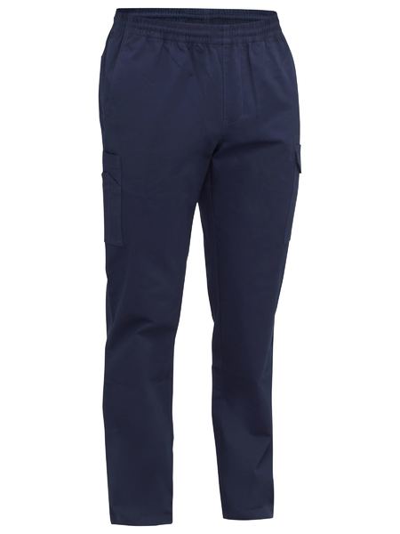 Bisley Stretch Cotton Drill Elastic Waist Cargo Work Pant BPC6029