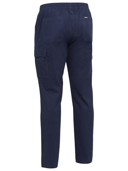 Bisley Stretch Cotton Drill Elastic Waist Cargo Work Pant BPC6029