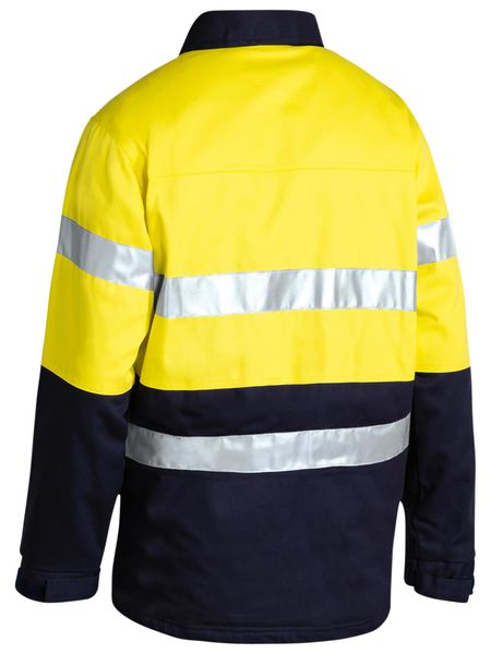 Bisley Taped Hi Vis Drill Jacket BK6710T