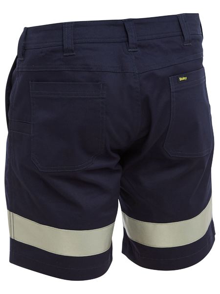 Bisley Taped Stretch Cotton Drill Short Short BSH1008T