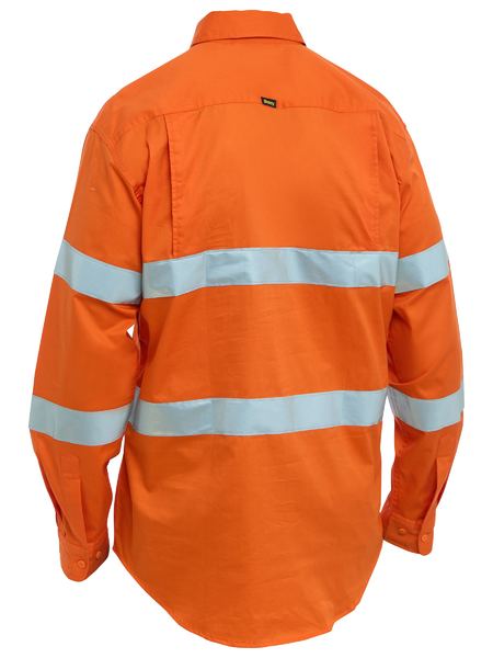 Bisley  Taped Hi Vis Cool Lightweight Drill Shirt BS6698T