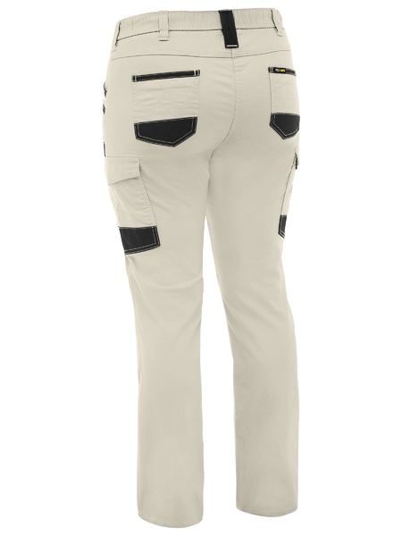 Bisley Women's Flx & Move™ Stretch Canvas Elastic Waist Cargo Pants  BPCL6338