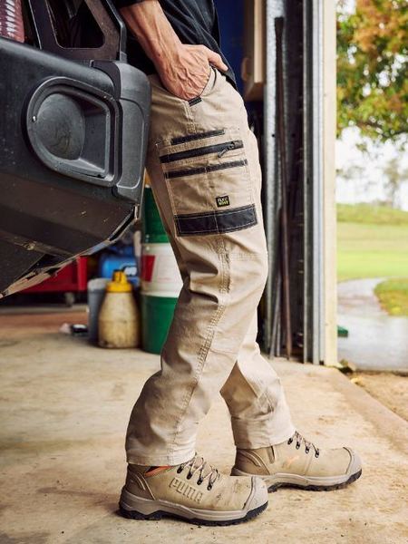 Bisley Flx & Move™ Stretch Canvas Elastic Waist Cargo Pants BPC6338