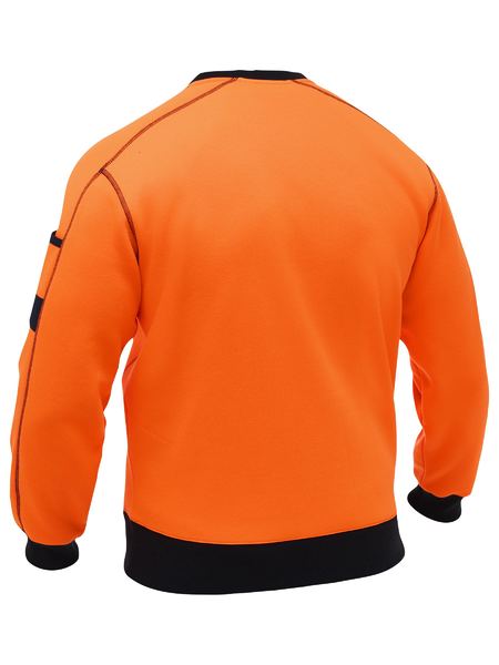 Bisley Work Fleece Crew Neck Jumper  BK6722