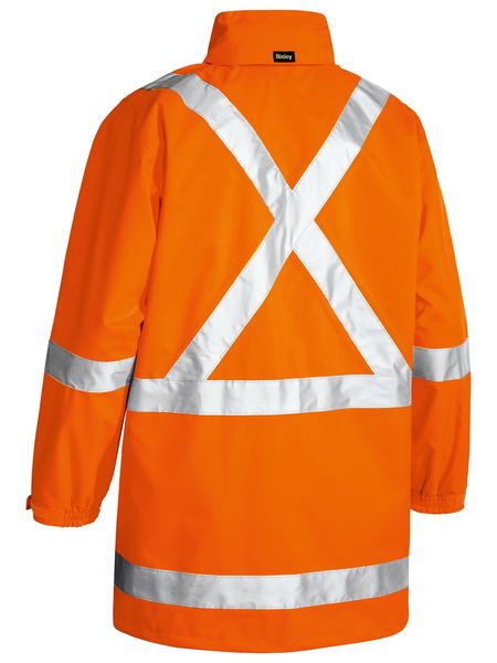Bisley X Taped Hi Vis Rain Shell Jacket BJ6968T