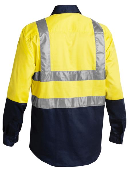 Bisley Taped Hi Vis Drill Shirt BS6267T