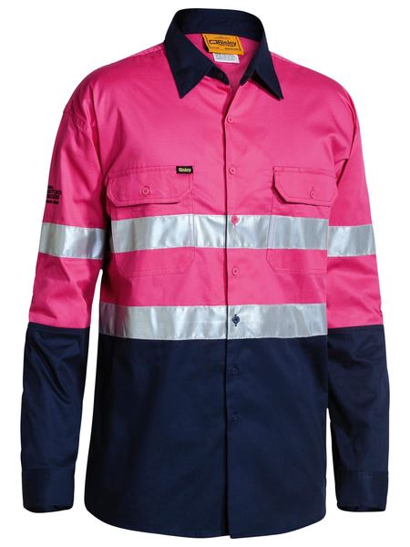 Bisley Taped Hi Vis Cool Lightweight Shirt BS6896