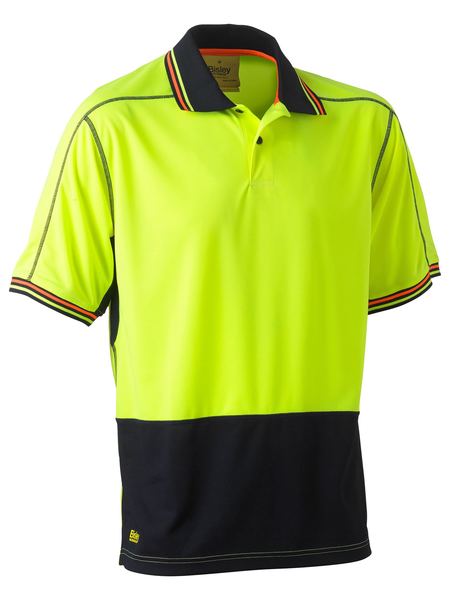 Bisley Hi Vis Polyester Mesh Polo BK1219