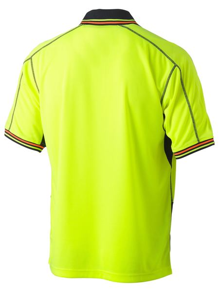 Bisley Hi Vis Polyester Mesh Polo BK1219