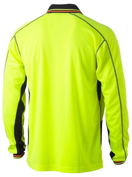 Bisley Hi Vis Polyester Mesh Polo BK6219
