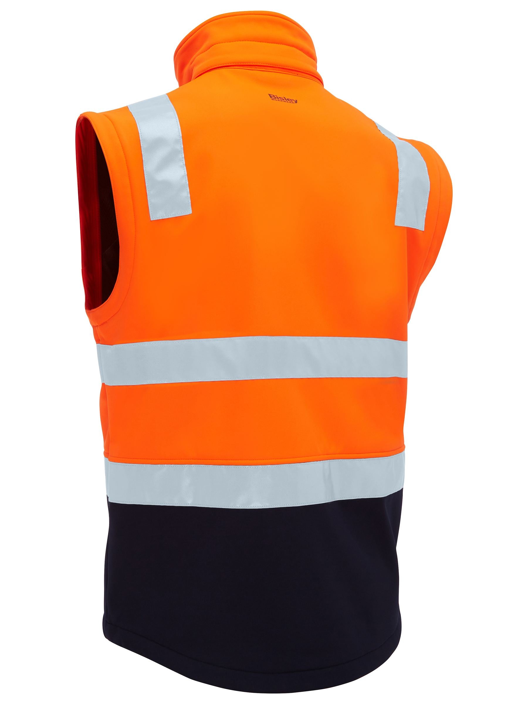 Bisley Taped Two Tone Hi Vis 3 In 1 Soft Shell Jacket BJ6078T