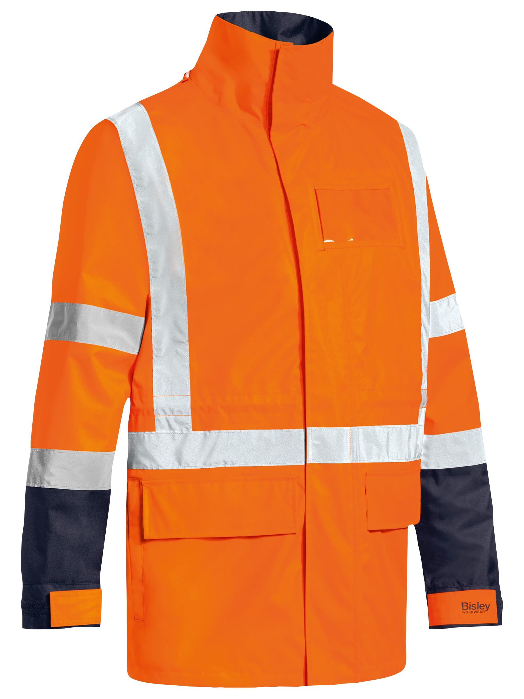 Bisley Taped TTMC 5 in 1 Rain Jacket BJ6377HT - Clearance