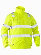 Bisley Taped Hi Vis Wet Weather Bomber Jacket BJ6770T - CLEARANCE