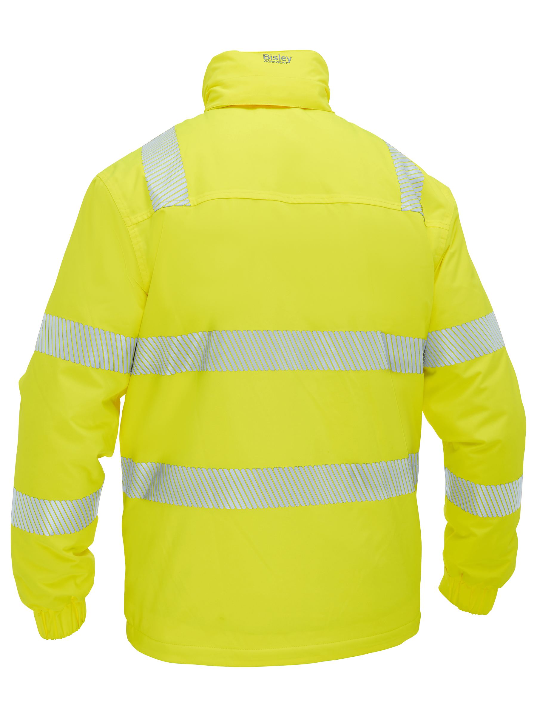 Bisley Taped Hi Vis Heated Jacket With Hood BJ6842T