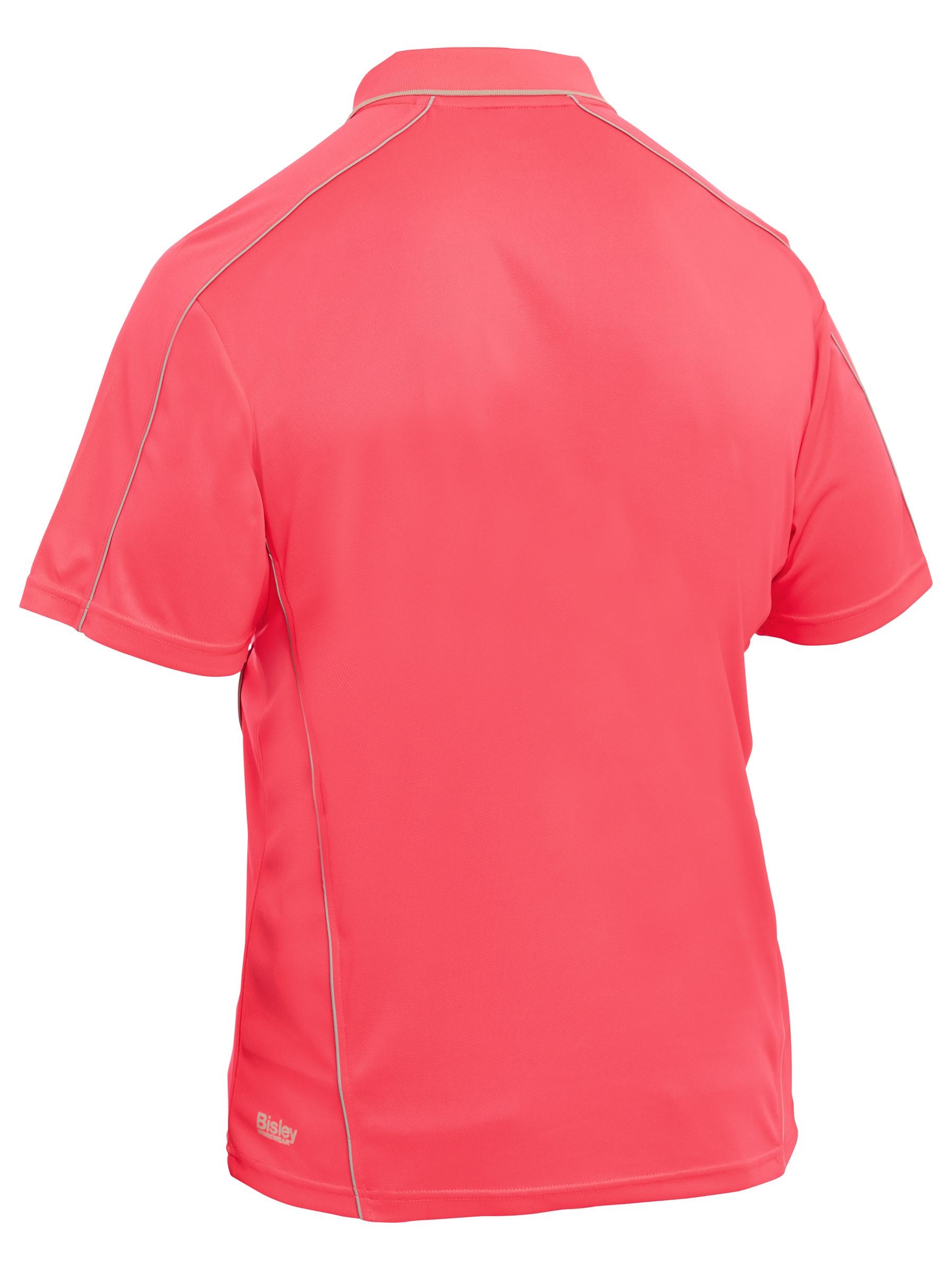 Bisley Cool Mesh Polo with Reflective Piping BK1425
