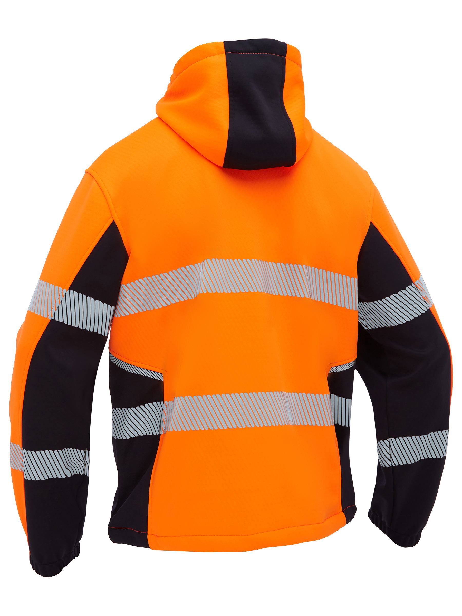 Bisley Flx & Move™ Hi Vis Taped Liquid Repellent Fleece Hoodie  BK6571T