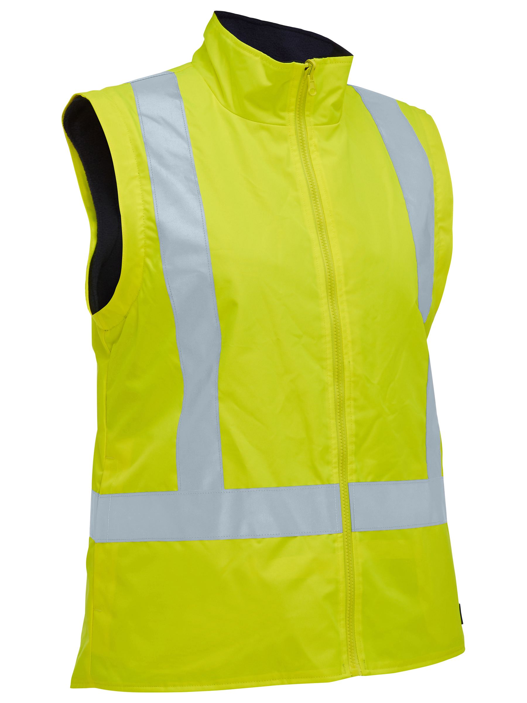 Bisley Women's Taped Hi Vis 5 in 1 Rain Jacket BKL6975