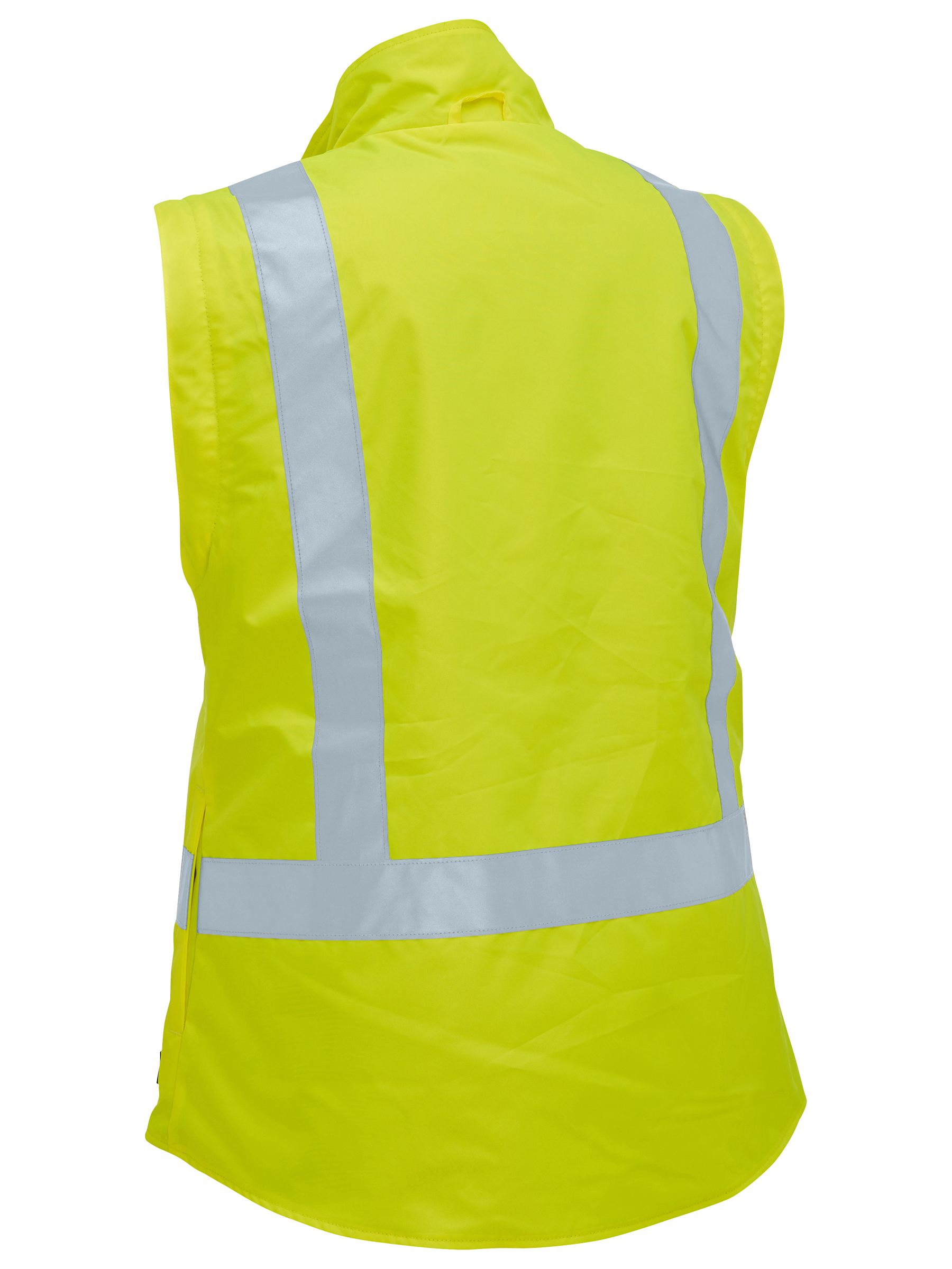 Bisley Women's Taped Hi Vis 5 in 1 Rain Jacket BKL6975