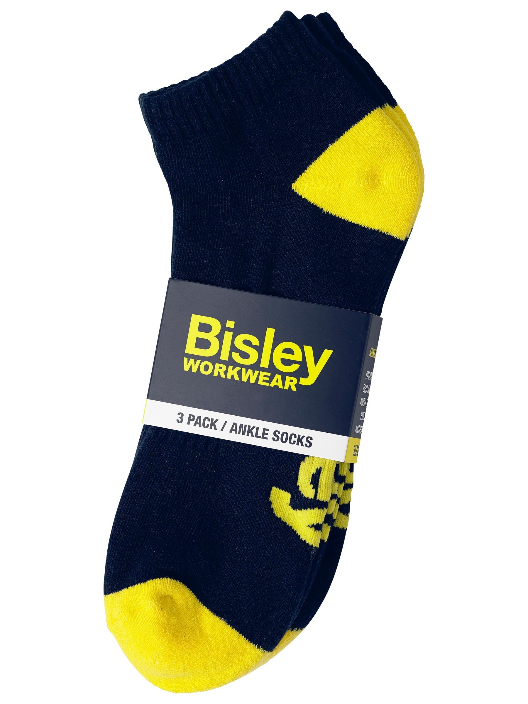 Bisley Ankle Sock (3X Pack) BSX7215
