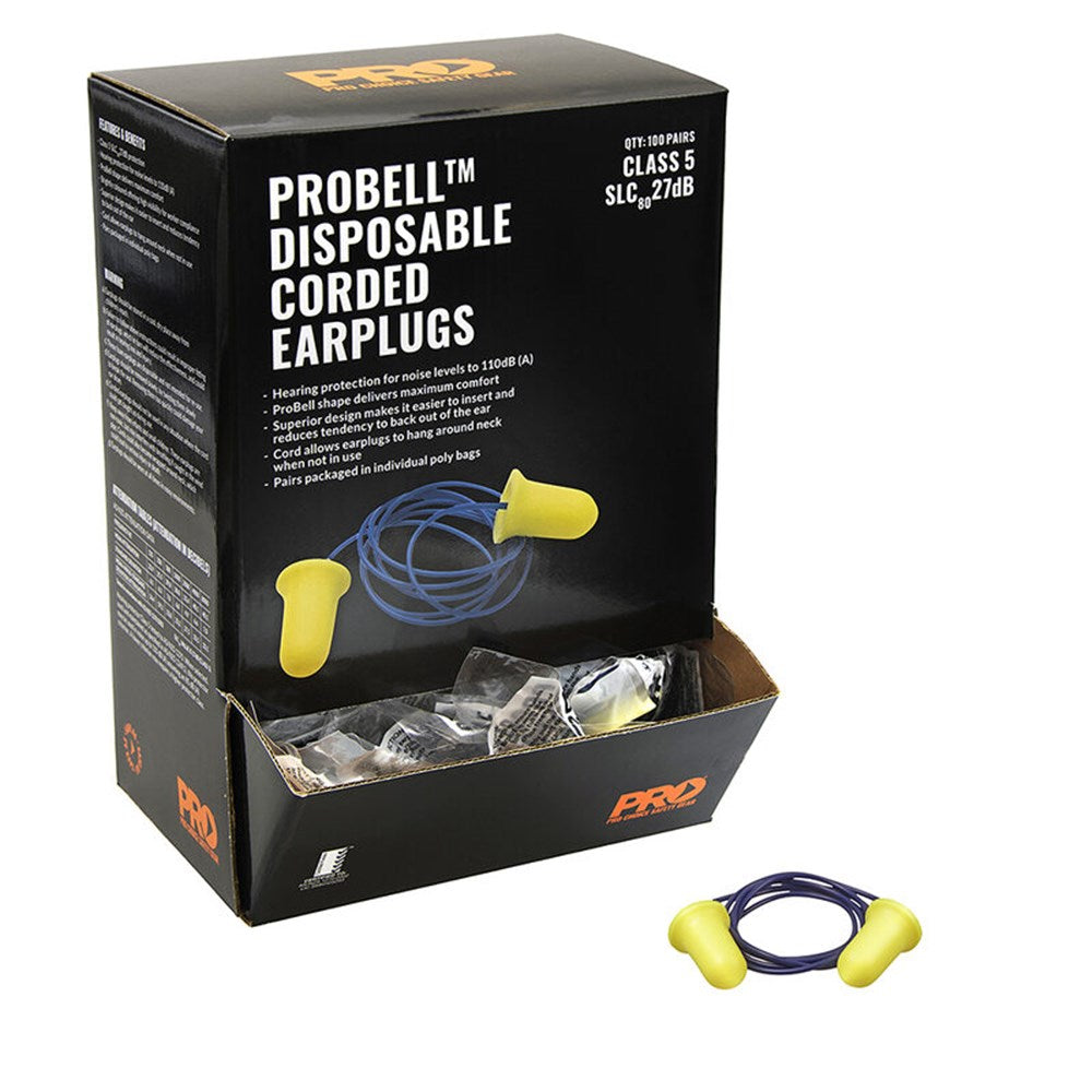 Pro Choice Probell Disposable Corded Earplugs Corded- EPYC