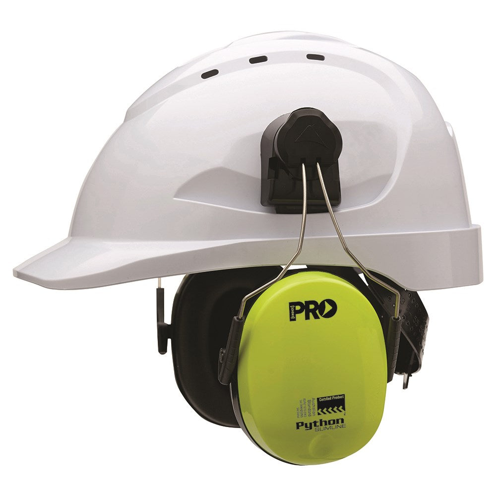 Pro Choice Python Slimline Hard Hat Earmuffs Class 5, -31Db - HHEMPYTS