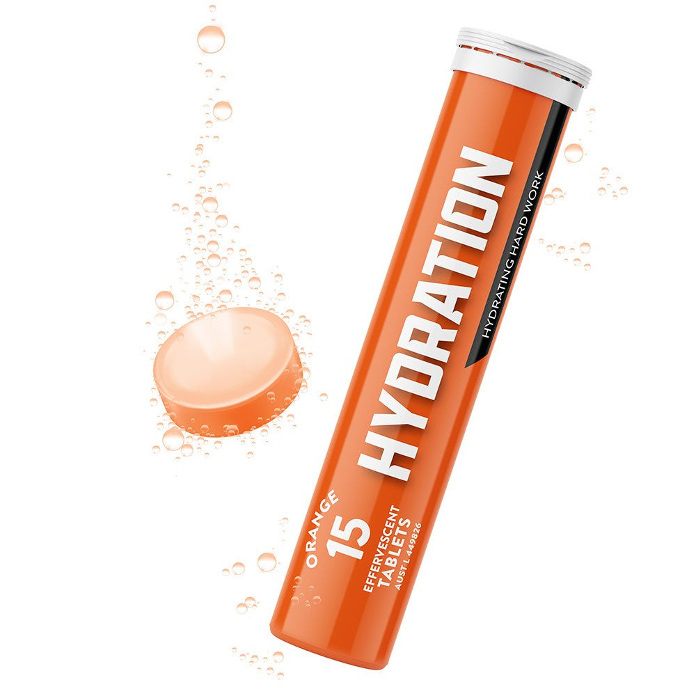 Thorzt 8x Effervescent Tablets - Hydration Orange - THEV15-OR